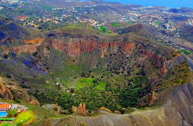 Gran Canaria, senderismo en Caldera de Bandama